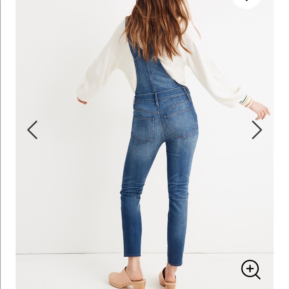 Skinny Overalls in Jansing Wash - Picture 4 of 8